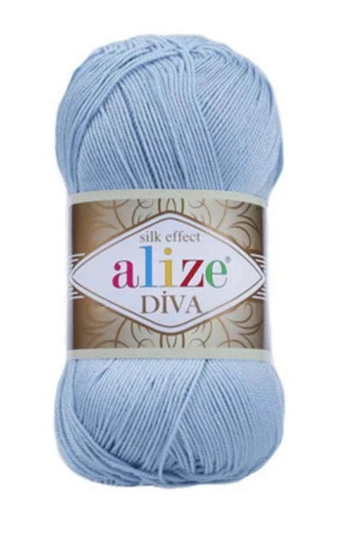 Alize Diva 350 Deniz Mavisi Örgü Ipi ürün görseli 1
