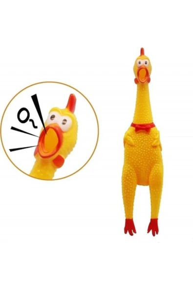 Carino Öten Tavuk Köpek Oyuncağı Large 36 Cm ürün görseli 1