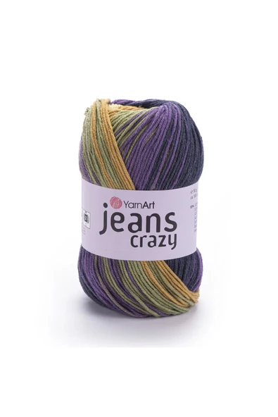 Yarnart JEANS CRAZY - EBRULİ EL ÖRGÜ İPİ EBRULİ-8220 ürün görseli 1