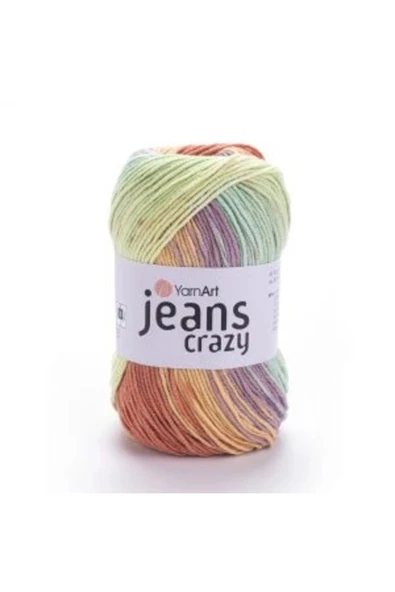 Yarnart Jeans Crazy Ebruli El Örgü Ipi Ebruli 8202 ürün görseli 1