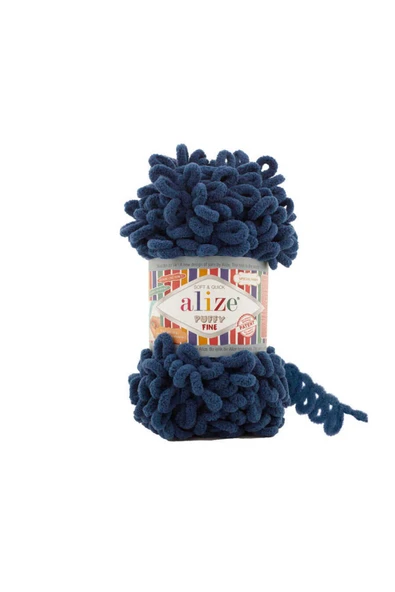 Alize Puffy Fine 93 Lacivert ürün görseli 1
