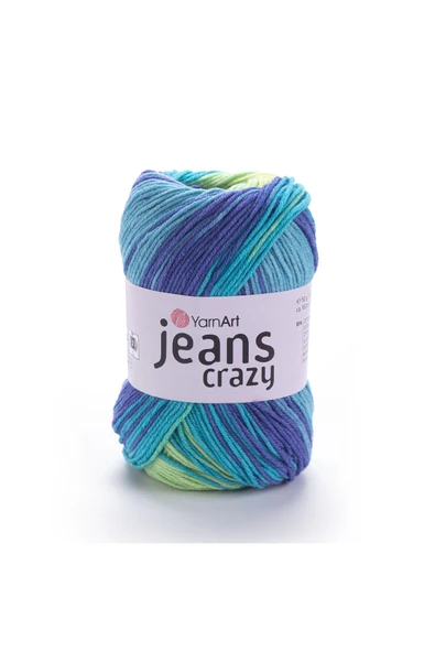 Yarnart JEANS CRAZY - EBRULİ EL ÖRGÜ İPİ EBRULİ-8218 ürün görseli 1