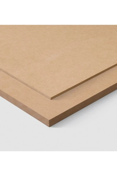 iAhşap (Ebat 20x30 cm-Kalınlık 4 MM-1 Adet) Duralit Ham MDF Plaka Panel Tabaka ürün görseli 1