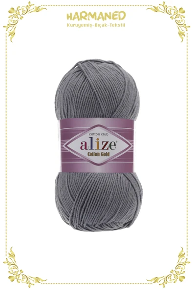 Alize Cotton Gold 87 Kömür Grisi - Resim 2