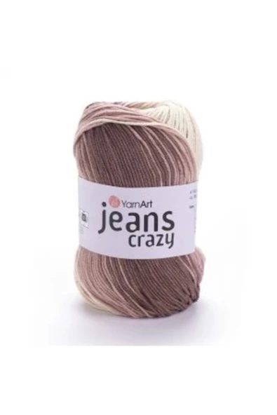 Yarnart Jeans Crazy  Ebruli El Örgü Ipi Ebruli-8201 ürün görseli 1