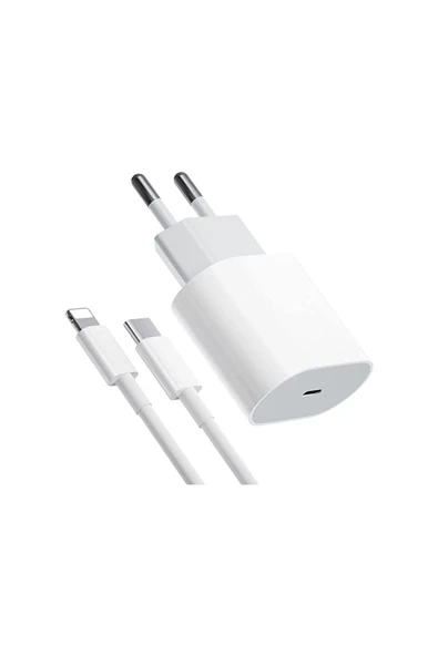 Eta Tech Apple iPhone 13-13 Pro- 13 Pro Max Uyumlu 20W Şarj Adaptörü Lightning 1metre Kablo ürün görseli 1