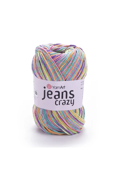 Yarnart Jeans Crazy - Ebruli El Örgü Ipi Ebruli-8215 ürün görseli 1