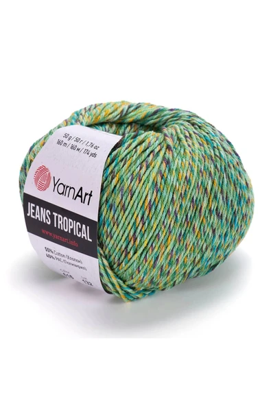 Yarnart Jeans Tropıcal - Ebruli El Örgü Ipi Ebruli-616 ürün görseli 1