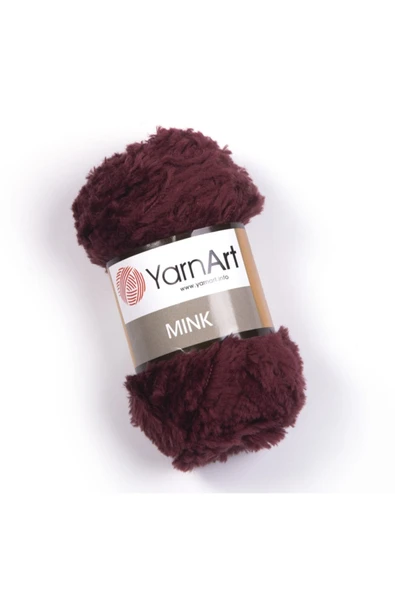Yarnart Mınk - Tüylü El Örgü Ipi Vişne Çürüğü-339 ürün görseli 1
