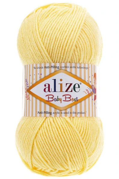 Müjde Tuhafiye Alize Baby Best Açık Sarı No :250 ürün görseli 1