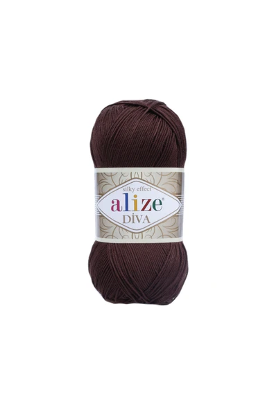 Alize Diva - 100 Gram - 350 Metre (Not: İnce Bir İptir) ürün görseli 1