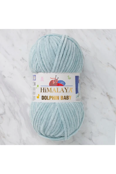 Himalaya Dolphin Baby Yeşil Kadife Bebek Yünü - 80347 ürün görseli 1
