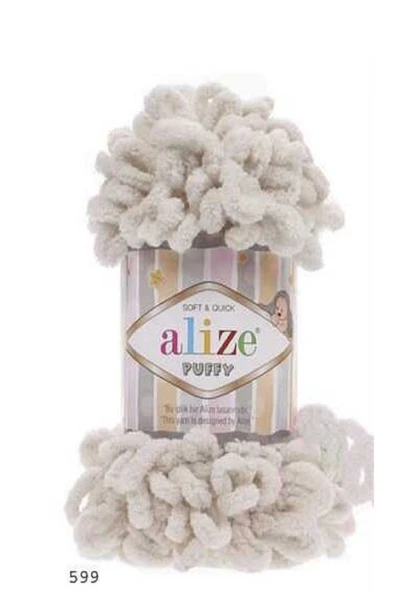 Alize ALİZE  PUFFY   AÇIK KAHFE   1   ADET   COLAR  :  599 ürün görseli 1
