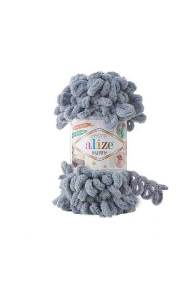 Alize ALİZE PUFFY 437 MENEKŞE ürün görseli 1