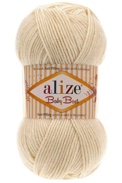 Alize ALİZE BABY BEST -01 KREM - 5 ADET ürün görseli 1