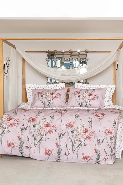 Altınbaşak Ofelya Candy Çift Kişilik Nevresim Takımı 200 x 220 ürün görseli 1