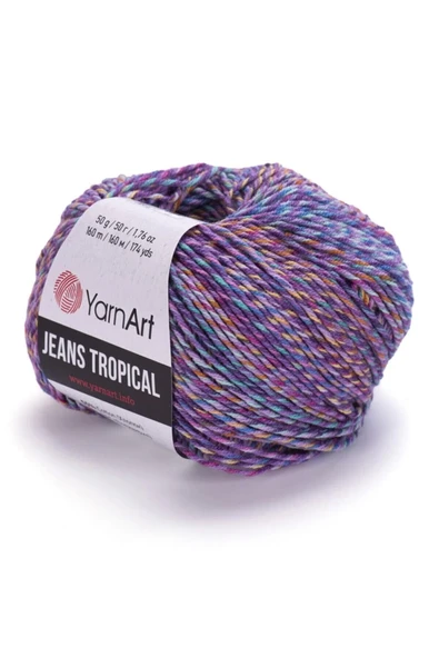 Yarnart Jeans Tropıcal - Ebruli El Örgü Ipi Ebruli-622 ürün görseli 1