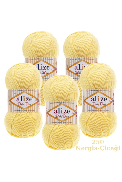 Ravepi Collection Alize Baby Best 5'li Paket Renk :250 ürün görseli 1