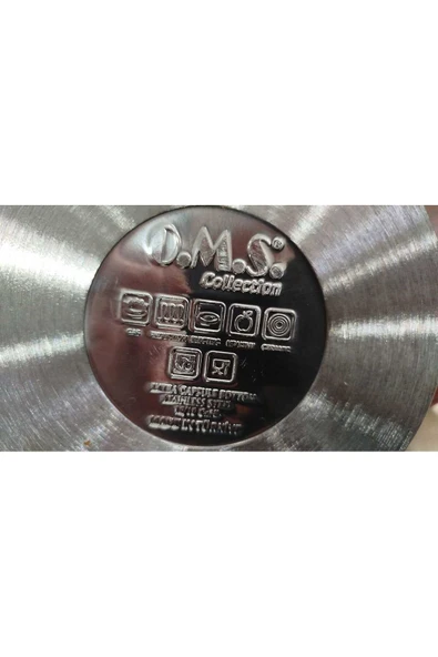 OMS Basık Tencere 28x10cm 28 cm - Resim 5