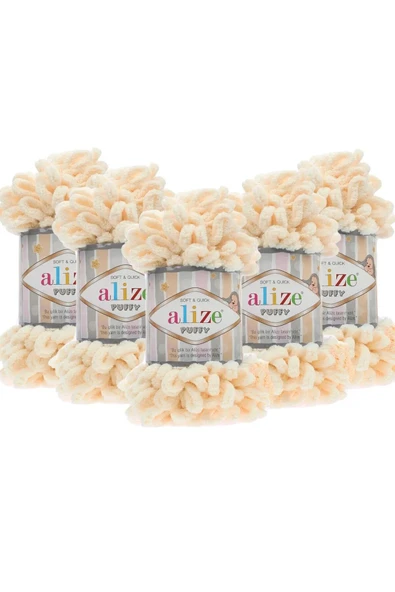 Alize Puffy ALİZE PUFFY 742 SOMON ( 5 ADET ) ürün görseli 1