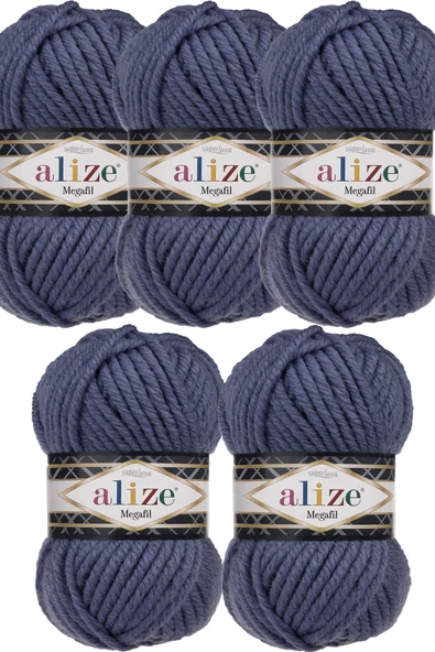 Alize Süperlana Megafil 203 (5 Adet) ürün görseli 1