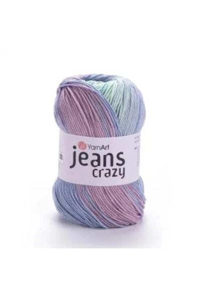 Yarnart Jeans Crazy Ebruli El Örgü Ipi Ebruli 8203 ürün görseli 1