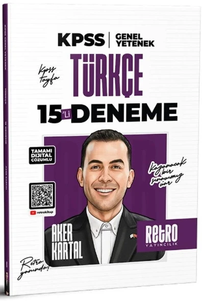 Retro Kpss Gy Türkçe 15 Deneme ürün görseli 1