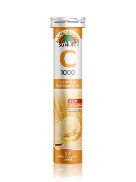 Sunlife Vitamin C - 1000mg ürün görseli 1