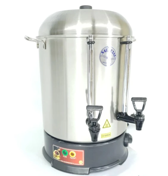 Saim Metal 250 Bardak 23 L Çay Makinesi Inox ürün görseli 1