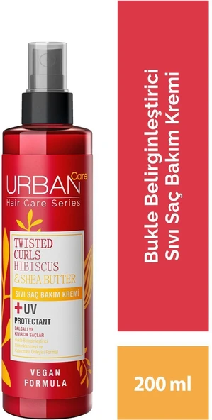 Urban Care Hibiscus & Shea Yağı Bukle Belirginleştirici Sıvı Saç Kremi 200 ML ürün görseli 1