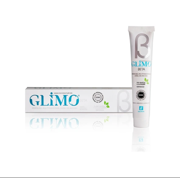 Glimo Beta Doğal Diş Macunu 75 ML ürün görseli 1