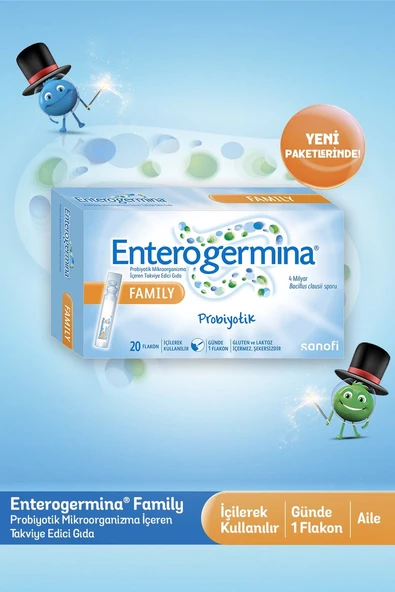 Enterogermina Family 20 Flakon - Resim 3