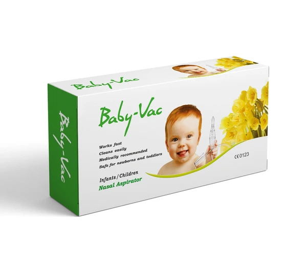 Baby-Vac Nazal Burun Aspiratörü Beyaz ürün görseli 1