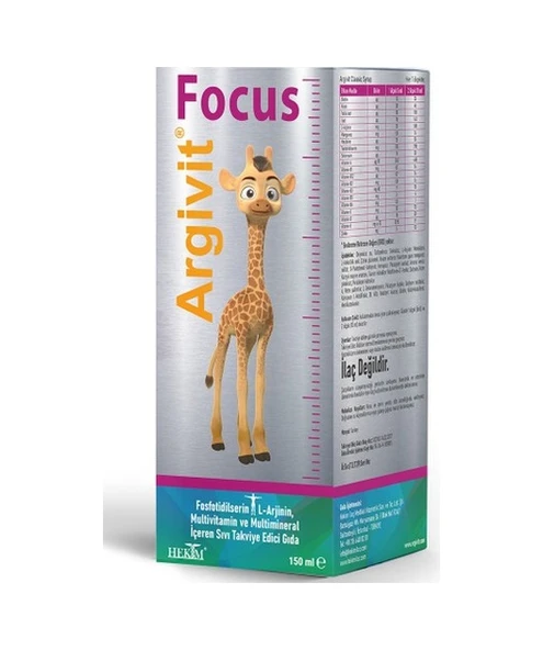 Argıvıt Focus Surup 150 Ml ürün görseli 1