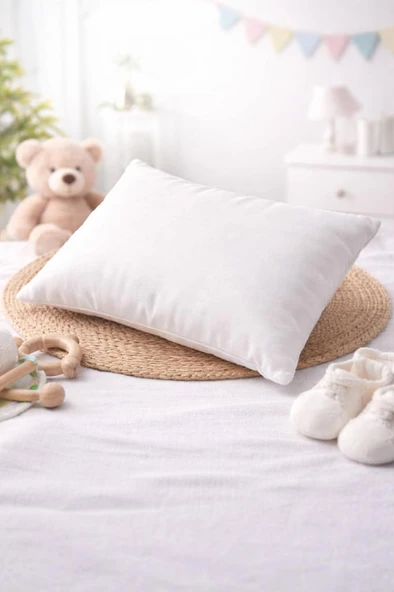 Kristal Boncuk Silikon Bebe Yastığı 35x45 Cm ürün görseli 1
