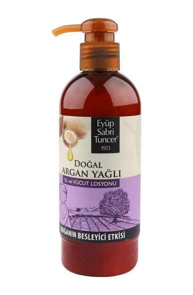 Eyüp Sabri Tuncer Doğal Argan Yağlı El ve Vücut Losyonu 250 ML ürün görseli 1