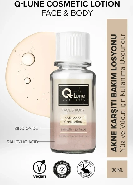 Q Lune Sıvilce Akne Kurutucu Losyon 30 ML ürün görseli 1