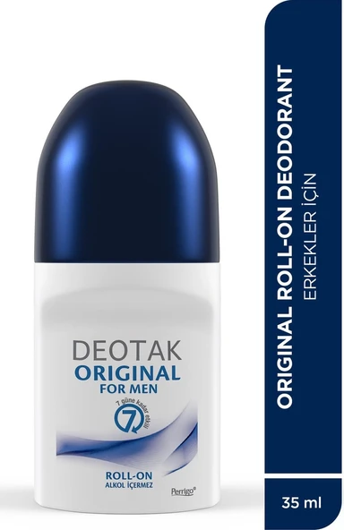 Deotak Original Erkek 7 Güne Kadar Etkili Roll-on Deodorant 35 ML ürün görseli 1