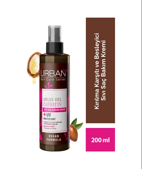 Urban Care Argan Oil Sıvı Saç Bakım Kremi 200 Ml Urb-706851 ürün görseli 1