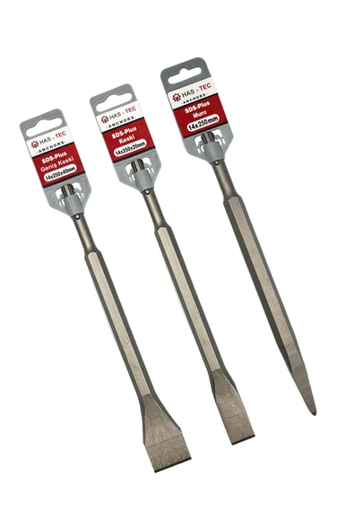 HAS-TEC Sds Hilti Ucu Keski Geniş Keski Kırıcı Uç Murç Set ürün görseli 1