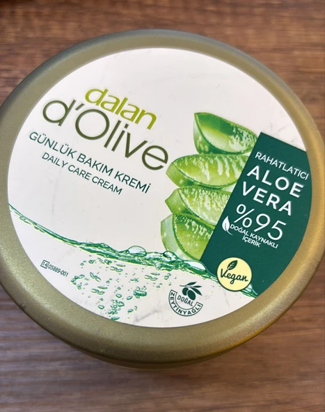 Dolive Kavanoz Krem Aloevera 250ml ürün görseli 1