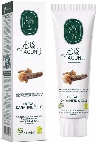Eyüp Sabri Tuncer Doğal Karanfil Özlü Diş Macunu 90 ML ürün görseli 1