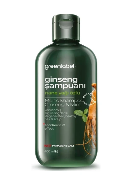 Greenlabel Ginseng & Nane Yağı Şampuanı 400 ML ürün görseli 1