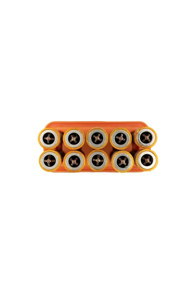 HAS-TEC Çift Yönlü Mıknatıslı Bits Vidalama Ucu Seti 10’lu (PH2 x 65mm) - Resim 3