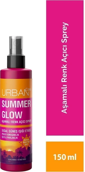 Urban Care Summer Glow Aşamalı Renk Açıcı Sprey 150 ML ürün görseli 1
