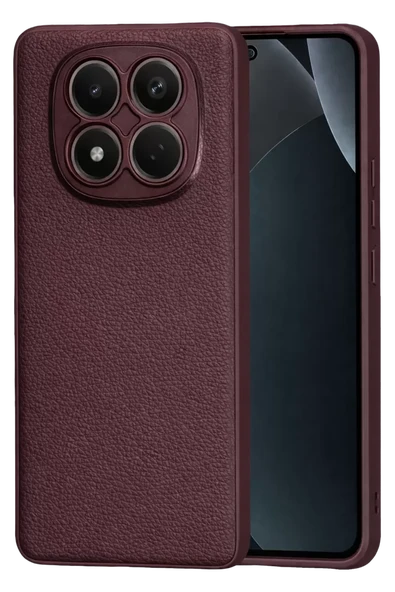 Newface Xiaomi Redmi Note 15 Pro 4G Thermax Silikon Kılıf - Bordo ürün görseli 1