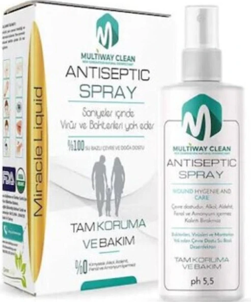 Multiway Clean Antiseptik Sprey 50 ML ürün görseli 1