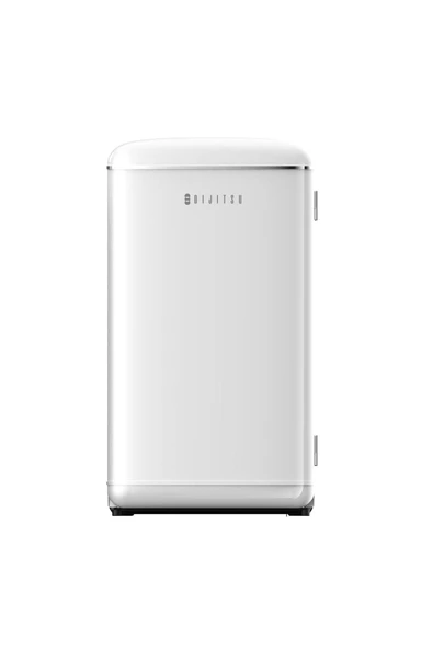 Dijitsu DB120RWH Retro Beyaz Mini Buzdolabı - Resim 6