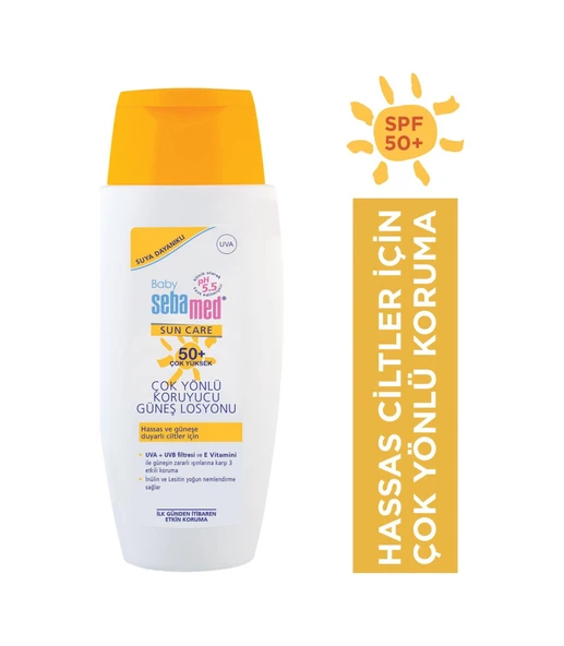 Sebamed Çok Yönlü Koruyucu 150 ML 50 Faktör Bebek Güneş Losyonu ürün görseli 1