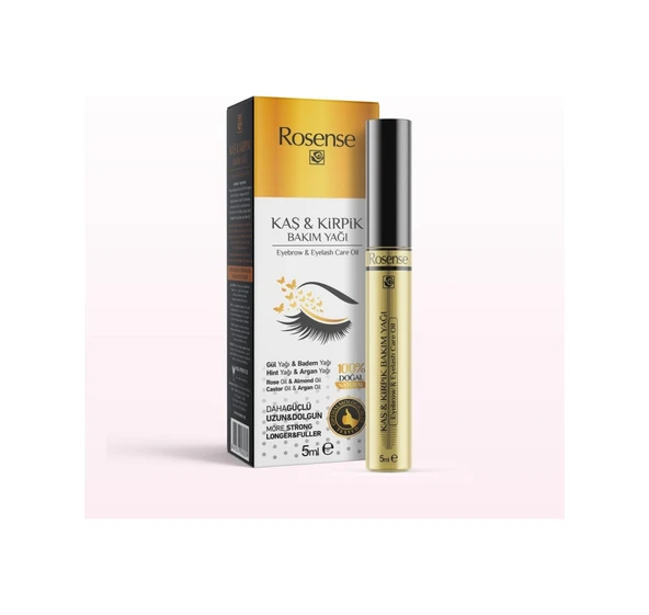 Rosense Kaş Kirpik Bakım Yağı 5 ML ürün görseli 1